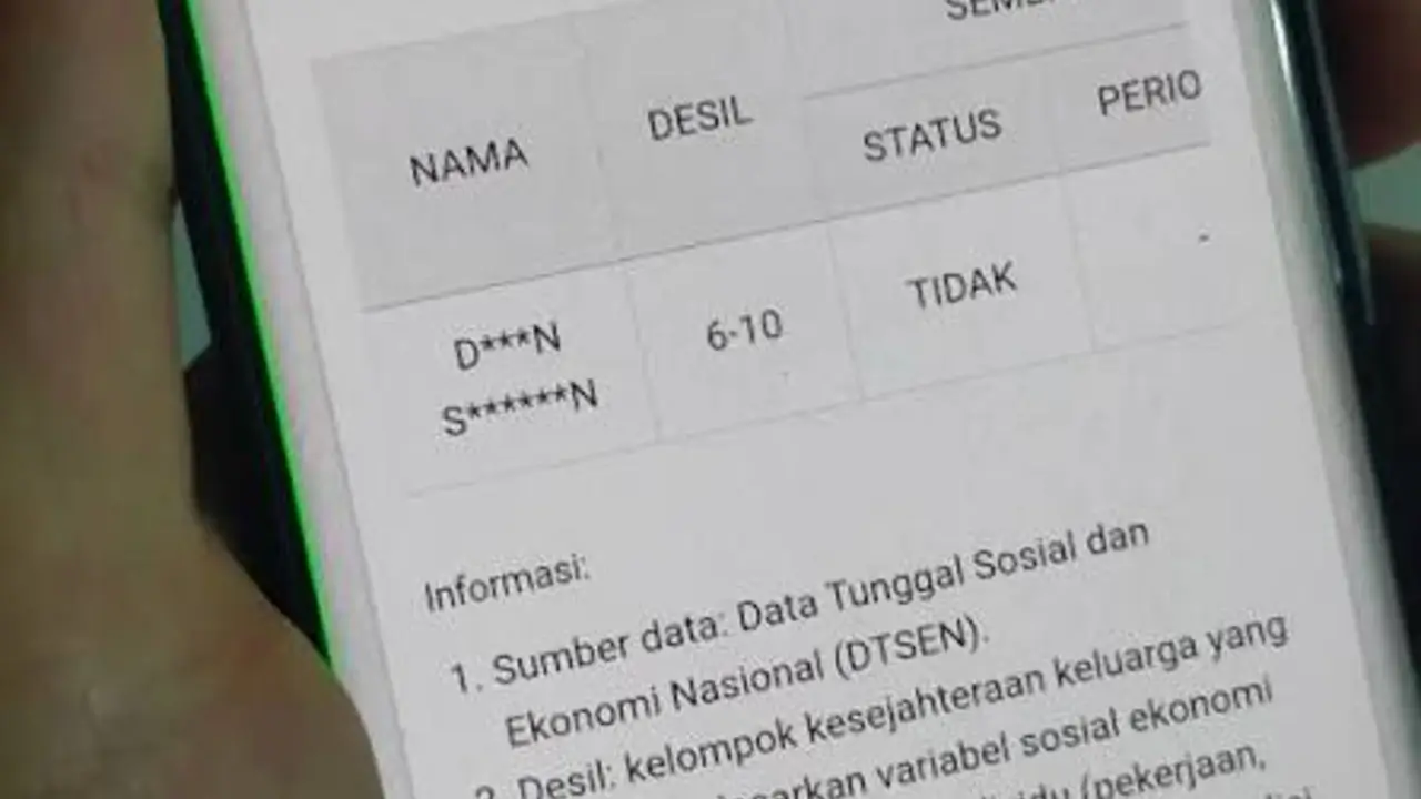 Cara Cek Desil Jogja Online