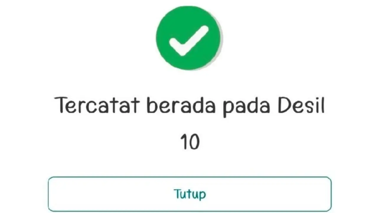 Desil 9 - 10
