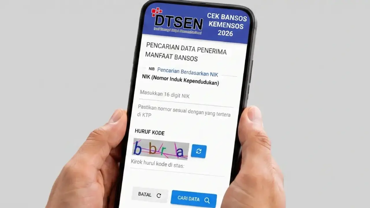 Link Cek bansos kemensos go id