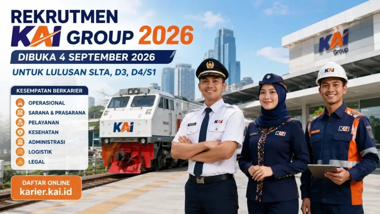Rekrutmen PT KAI 2026